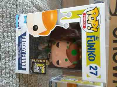 Freddy Funko Pop 1/24 Ghostbusters Slimed Venkman Fundays SDCC 2014 B