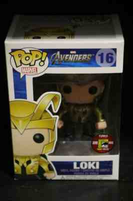 Funko Pop Vinyl Figure Marvel The Avengers - Loki #16 2012 SDCC 