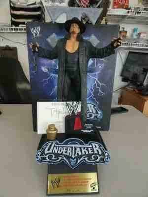 WWE Icon Series The Undertaker Hand Painted Resin Statute Mcfarlane Toys 310/750