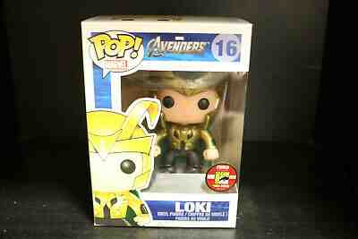 Funko Pop Vinyl Figure Marvel The Avengers - Loki #16 2012 SDCC LE 480