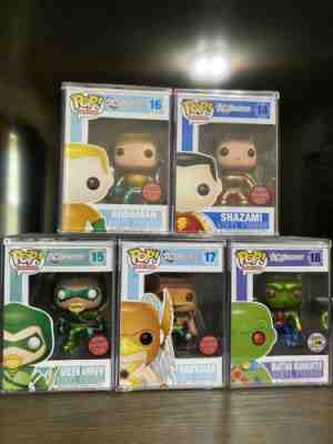 Funko Pop Gemini 240pc Green Arrow Shazam hawkman aquaman sdcc 