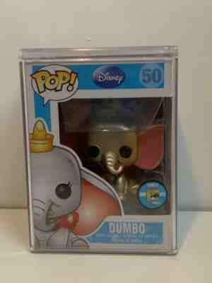 Gold Dumbo Funko Pop Fundays LE 48 Free Protector And Free Shipping