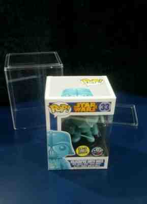 NICE! Holographic Darth Vader #33 - Dallas Comic-Con Exclusive Funko POP! w Case