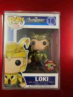 Grail Marvel Avengers SDCC Exclusive Gold Suit Loki LE480 Funko Pop