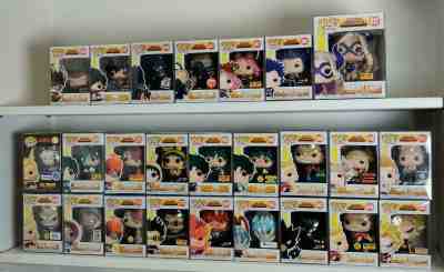 MY HERO ACADEMIA (25) Funko Pop Lot STICKER EXCLUSIVES NO COMMONS SEE LISTING