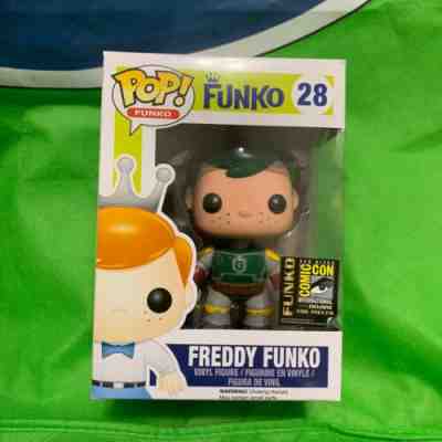 Funko Fundays 2014 Freddy Funko #28 Star Wars Boba Fett Bobble Head LE 196