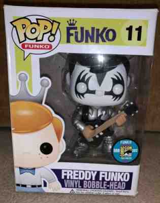 Funko Pop! Freddy Funko Gene Simmons The Demon # 11 SDCC 2012 1 Of 96 KISS GRAIL