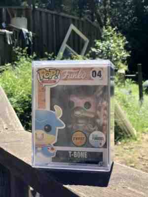 Funko pop! Pink Metallic Chase T Bone Funatics Day Out 7 500 Pcs With Hardstack