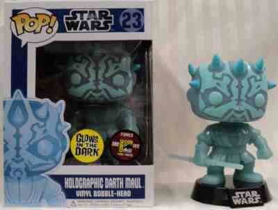 Star Wars - Holographic Darth Maul GITD SDCC 2012 Excl Pop Vinyl (480 pc)