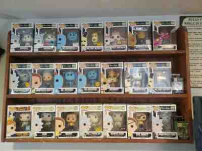 Funko RICK AND MORTY pop lot 94 total pops. Almost complete. Con exclusives