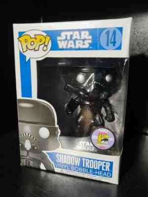 Funko POP! STAR WARS #14 Shadow Trooper SDCC 2011 LE 480 PCS (POP STACK, MINT)