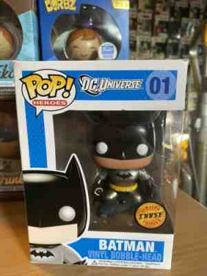 Funko Pop Chase Batman Bobble-Head Target Exclusive Rare Grail DC Figure