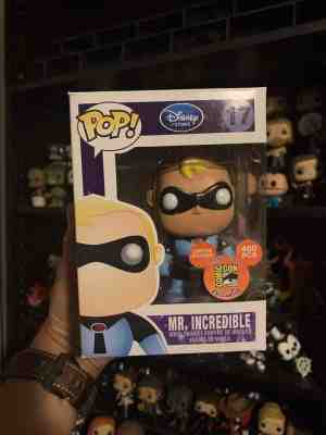 Funko POP MR. INCREDIBLE BLUE SUIT 2011 SDCC EXCLUSIVE 480 PIECES MADE **NEW**