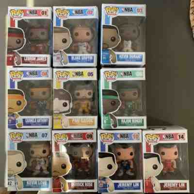 Funko Pop NBA Series 1 Lot VAULTED no reserve