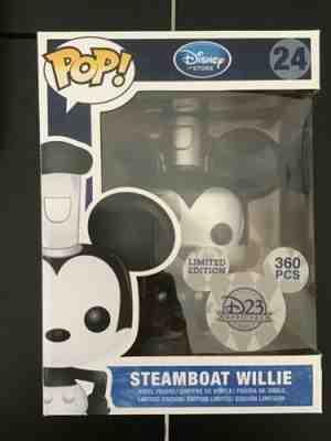 Funko Pop LE Giant Steamboat Willie D23 (Metallic) 360pcs