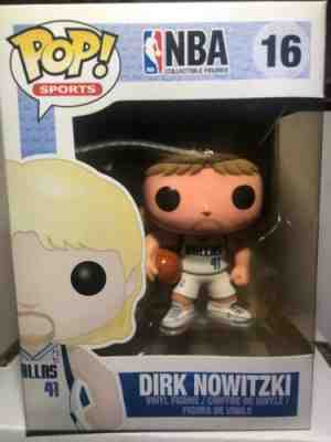 Funko Pop NBA Dirk Nowitzki 16 Rare Holy Grail