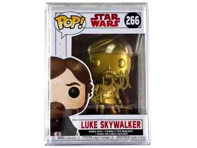 FUNKO FREAKY TIKI FUNDAYS GOLD LUKE SKYWALKER STAR WARS MARK AUTOGRAPHED LE 20