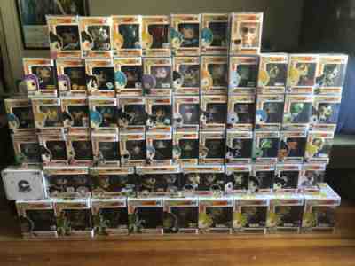 HUGE DBZ FUNKO POP LOT SIGNED POPS, CHASE POP