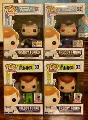 Funko Pop Freddy Funko Lot