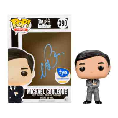 Al Pacino Autographed The Godfather Michael Corleone POP Vinyl #390