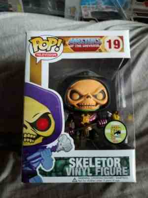 Funko Pop! TV: Masters Of The Universe (MOTU) - Skeletor Black Hood 2013 SDCC