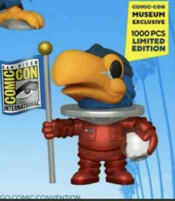 Funko Pop Toucan Red Astronaut 2020 SDCC Museum LE1000 Official Preorder Rare