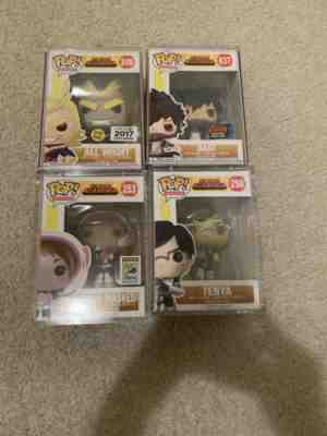 funko pop my hero academia ochaco masked dabi Tenya GITD all Might