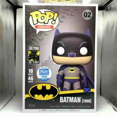 NEW Funko Pop! Heroes: 1966 Batman 18'' Funko Shop Excl LE 700 Ships ASAP