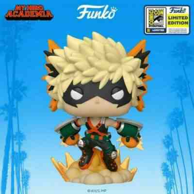 Official SDCC 2020 CONVENTION STICKER Katsuki Bakugo #803 Funko Order Confirmed!