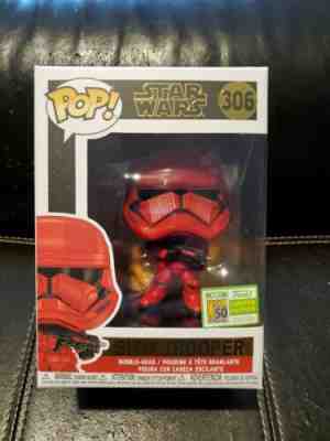 Funko Pop Star Wars Sith Trooper 306 SDCC Exclusive VHTF Official Sticker 