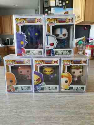 Funko Pop MOTU LOT VAULTED RARE! She-Ra He-Man Spikor Hordak Skeletor-HARD CASE!