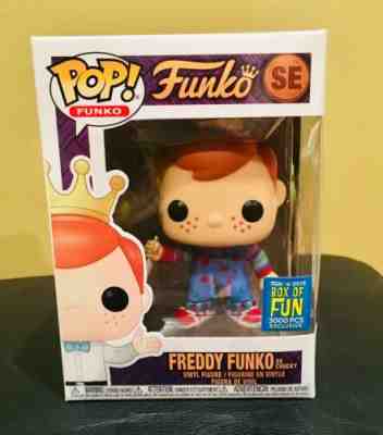 Funko Pop Fundays Box of Fun Freddy As Chucky LE 3000 2019 SDCC Exclusive BLOODY