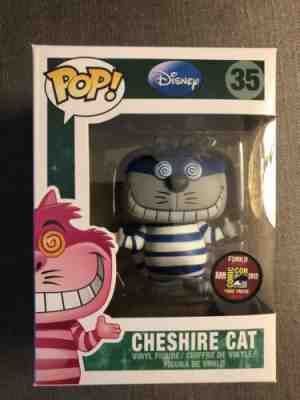 Funko Rare Disney Blue Cheshire Cat  #35 SDCC 2012 LE 480pcs + Hard Stack! 