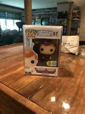 Funko Pop! Charlie Brown (red shirt)Freddy Funko LE 24 w Pop Protector