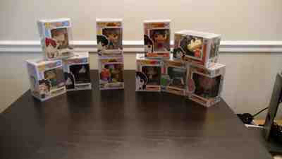 Funko Pop! Animation Anime Lot of 10 - Dragonball Z, My Hero Academia, Naruto