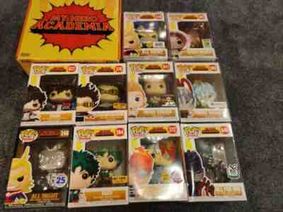 Funko POP! - My Hero Academia - Exclusives Bundle of 12 - ULTRA RARE!!!