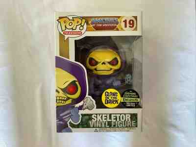 EXCLUSIVE Funko Pop MOTU Skeletor Gemini Glow in the Dark