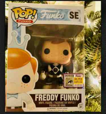 2017 Funko Fundays BLACK RANGER Freddy FUNKO 1/24 LE power pop  “