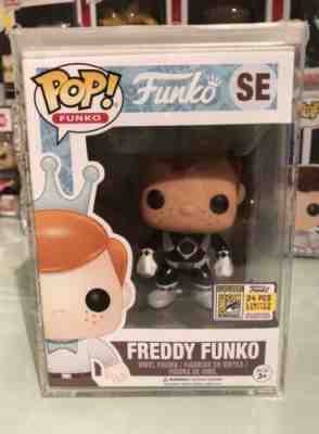 FREDDY FUNKO BLACK POWER RANGERS SDCC FUNDAYS 2017 24 PIECES LIMITED EDITION