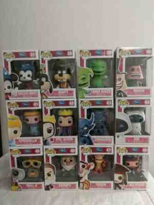 Disney Funko Pop Series 4 FULL SET - #37 thru #48 - VAULTED