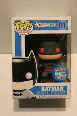 Funko Pop 2011 NYCC Exclusive Flashpoint Batman 1/480 DC Universe HTF Vinyl RARE