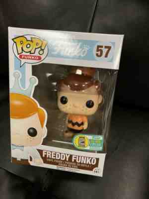 Funko Pop! Freddy Funko Charlie Brown ORANGE 24 Pcs LE SDCC 2016 Exclusive RARE