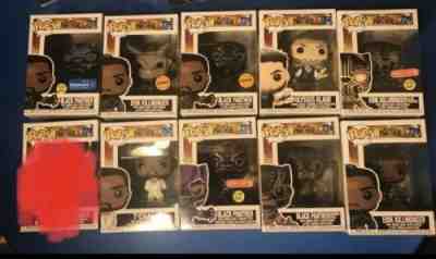 Funko Pop Marvel Black Panther Set 