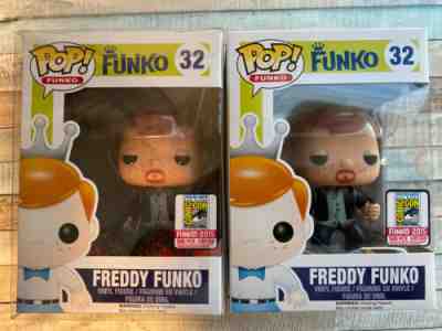 2015 SDCC Bloody And  Non-bloody Daryl Dixon Freddy Funko LE The Walking Dead