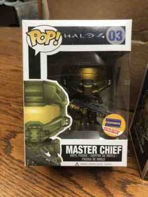 Master Chief 3 Pack Funko Pop Rare Vaulted Exclusive