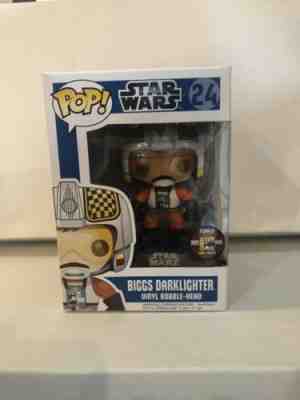 Pop Funko Biggs Darklighter 24 2012 San Diego ComicCon 480 Pc See Picts Unopened