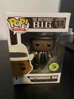 FUNKO POP! THE NOTORIOUS B.I.G ( Metallic ) LIMITED COMICCON 240 