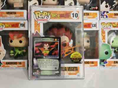 100% Autographed JSA Authenticated Planet Arlia Vegeta Toy Tokyo 