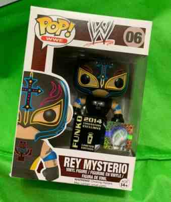 Funko SDCC 2014 SHARED EXC WWE Rey Mysterio #06 Vinyl Figure