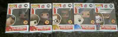 Funko POP BIG BANG THEORY Sheldon Leonard Howard Raj StarTrek,Amy SDCC 2013 RARE